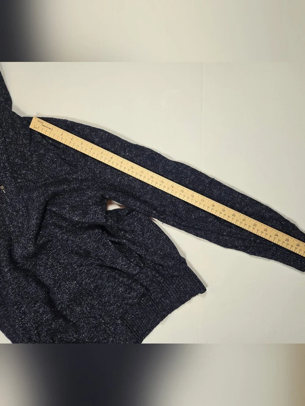 Men's Banana Republic Sweater Zip Up Hoodie Size Large